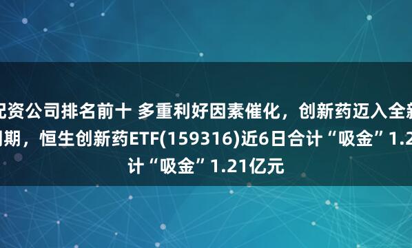 配资公司排名前十 多重利好因素催化，创新药迈入全新发展周期，恒生创新药ETF(159316)近6日合计“吸金”1.21亿元