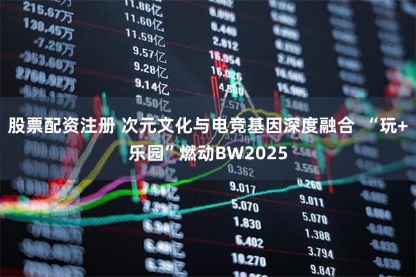 股票配资注册 次元文化与电竞基因深度融合  “玩+乐园”燃动BW2025